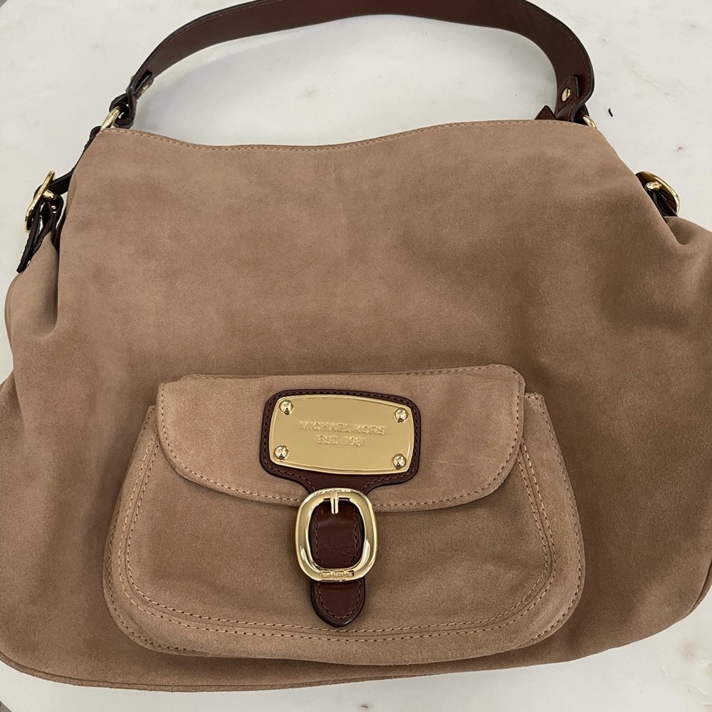 Michael Kors Suede Purse. Great Condition.